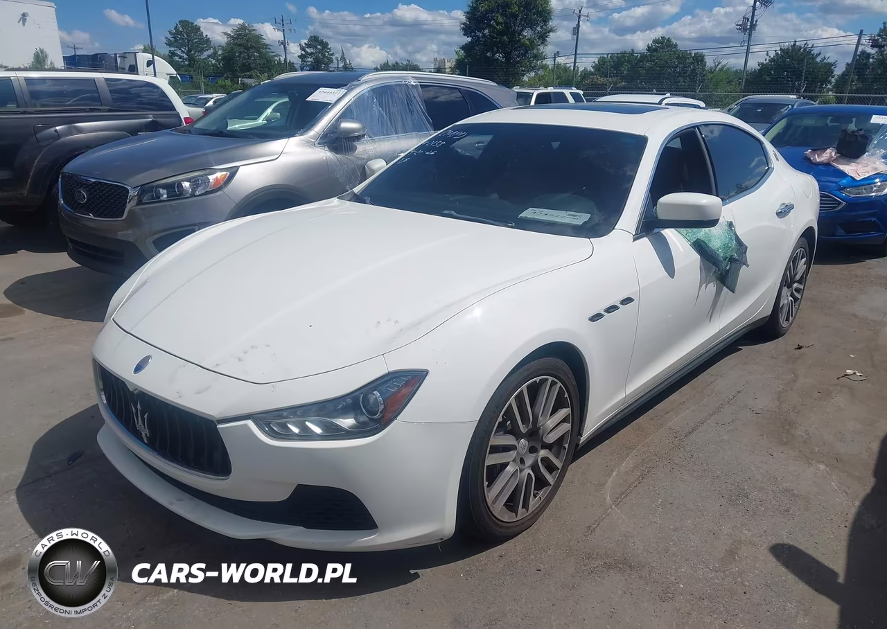 2015 Maserati Ghibli VIN:ZAM57XSA0F1162158 - 2