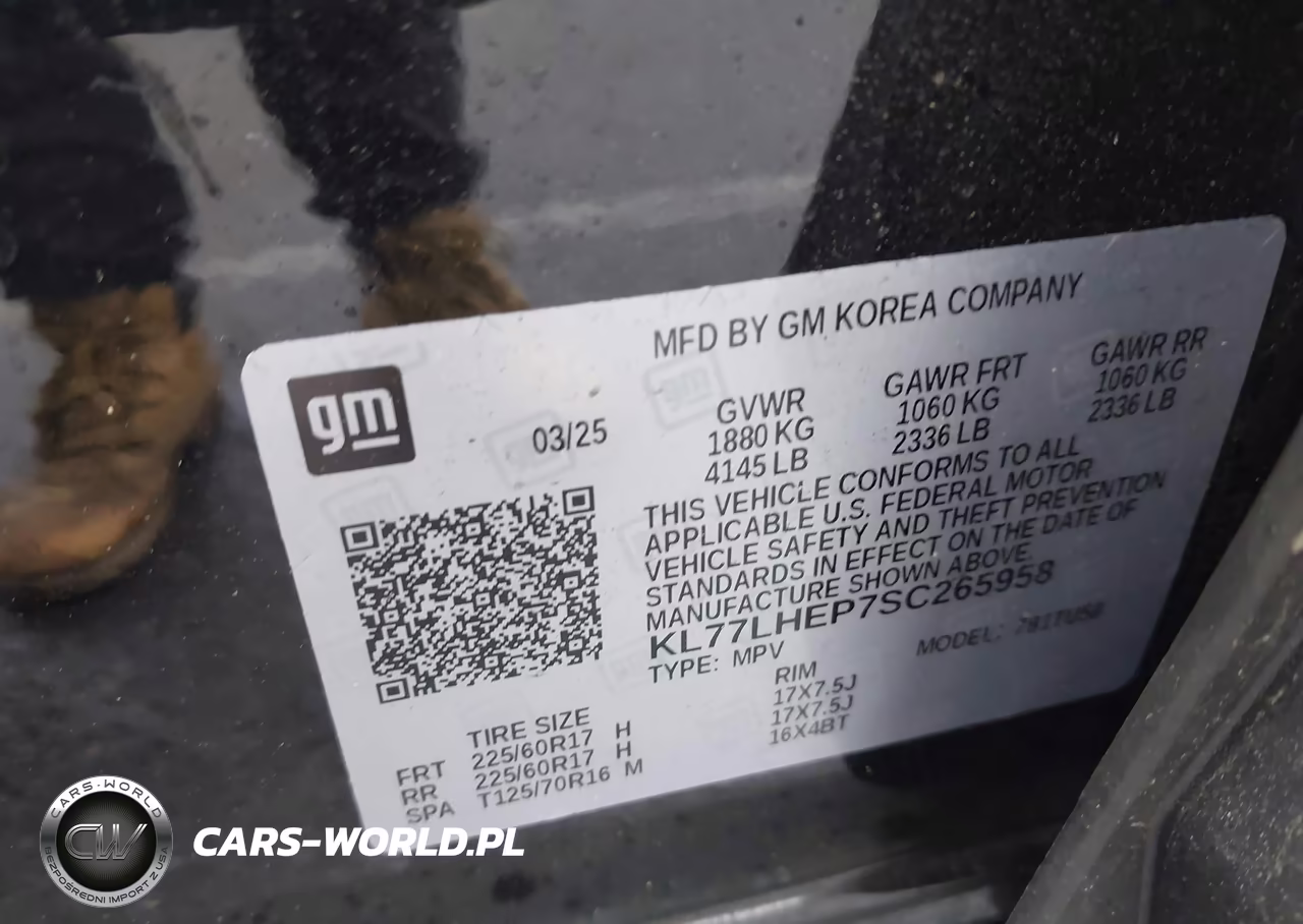 2025 Chevrolet Trax Fwd Lt VIN:KL77LHEP7SC265958 - 9