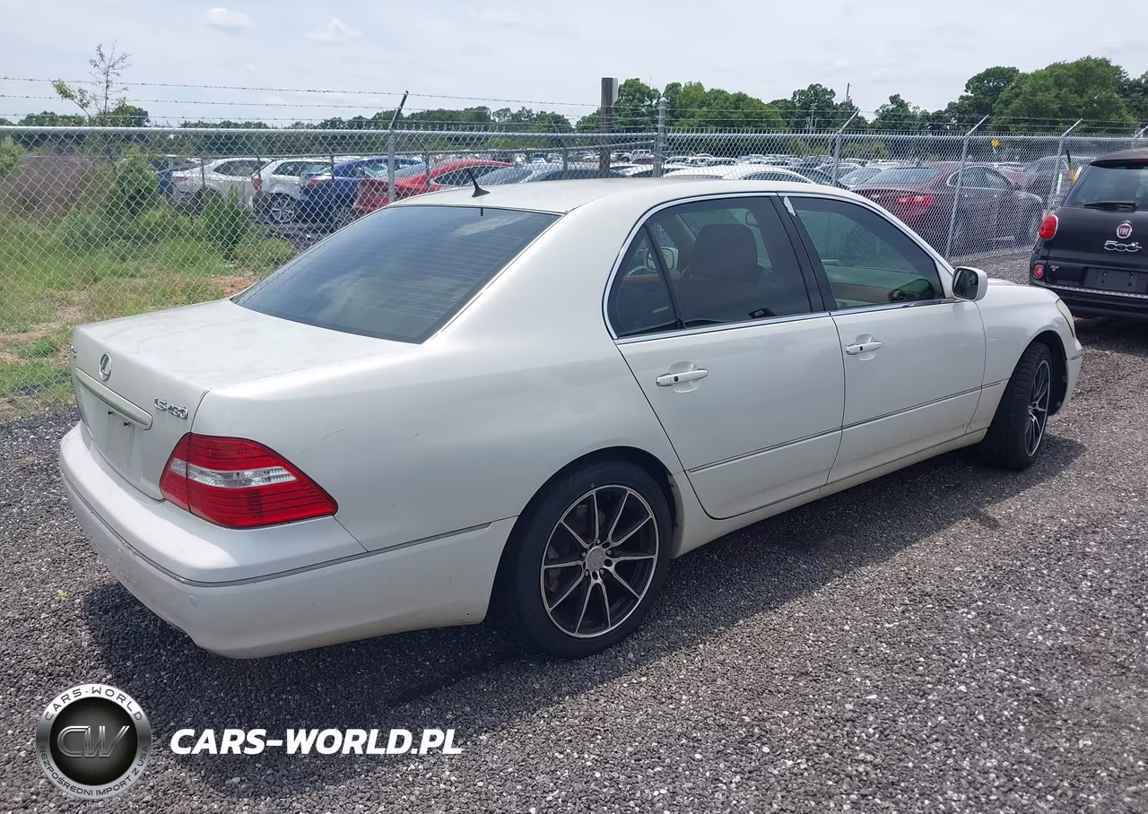 2005 Lexus Ls 430 VIN:JTHBN36F255028320 - 4