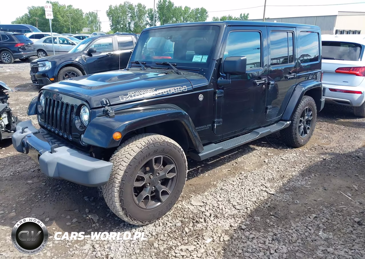 2017 Jeep Wrangler Unlimited Smoky Mountain VIN:1C4BJWEG1HL619747 - 2