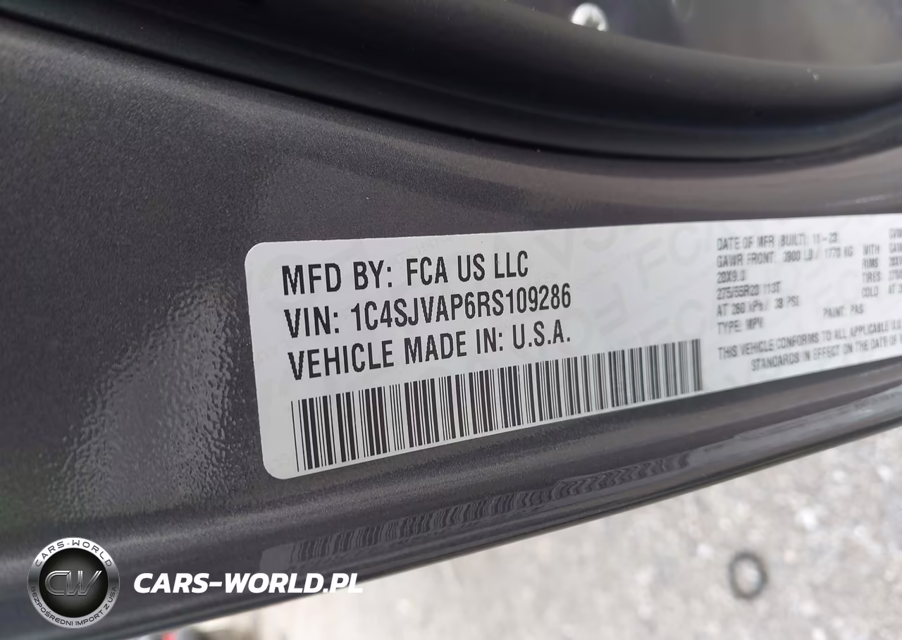 2024 Jeep Wagoneer Series I 4X4 VIN:1C4SJVAP6RS109286 - 9
