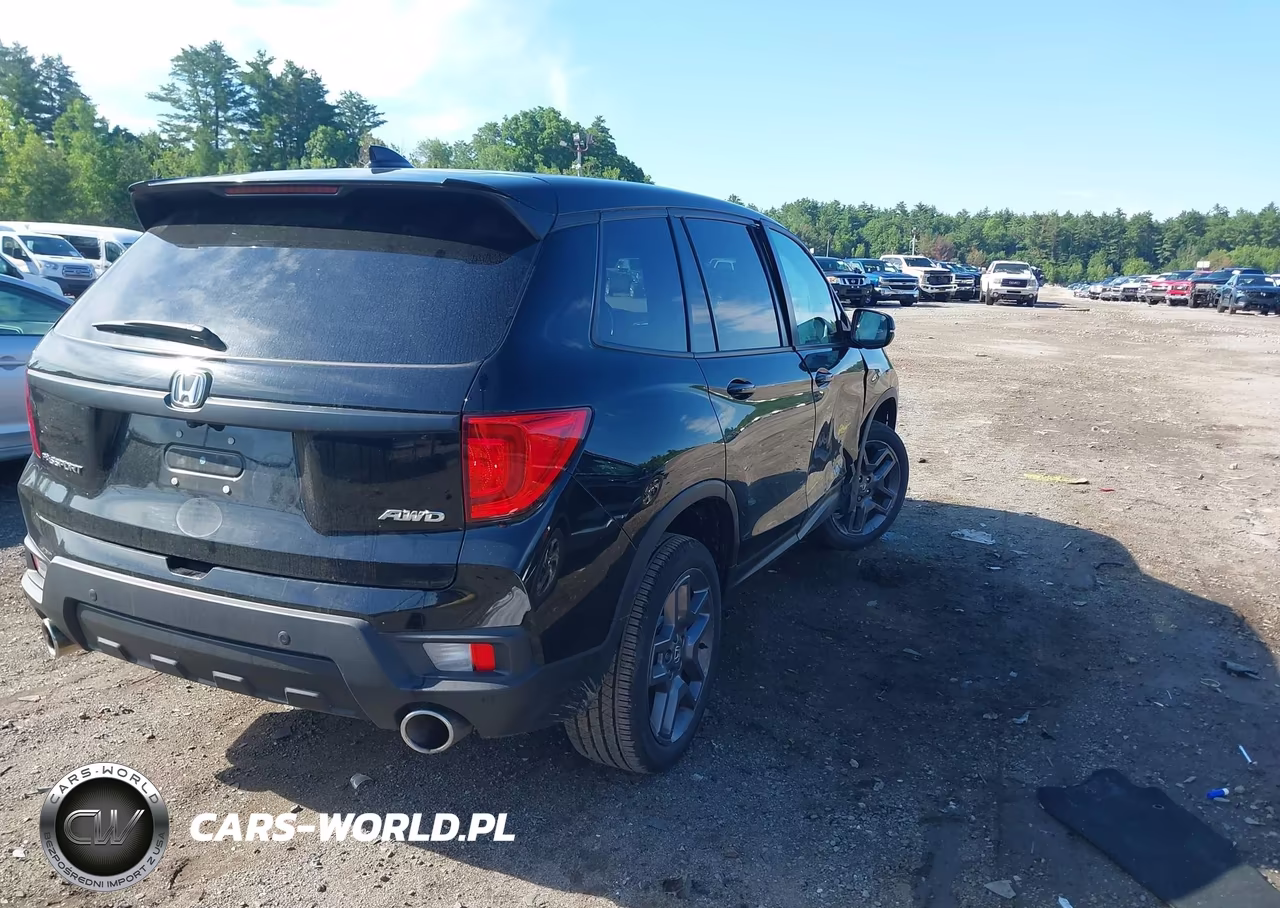 2023 Honda Passport Awd Ex-L VIN:5FNYF8H59PB015978 - 4