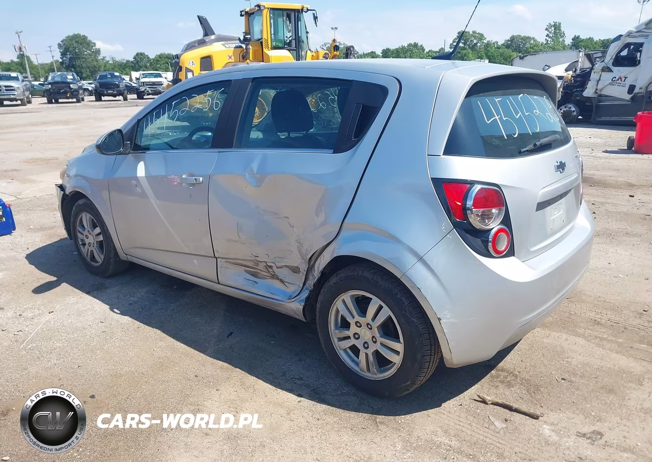 2013 Chevrolet Sonic Lt Auto VIN:1G1JC6SH2D4136316 - 3