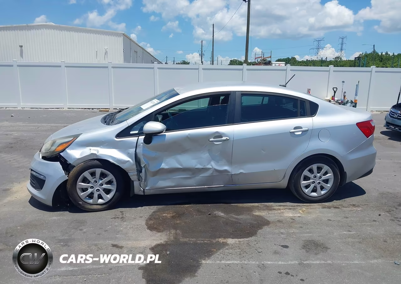 2016 Kia Rio Lx VIN:KNADM4A37G6663916 - 14