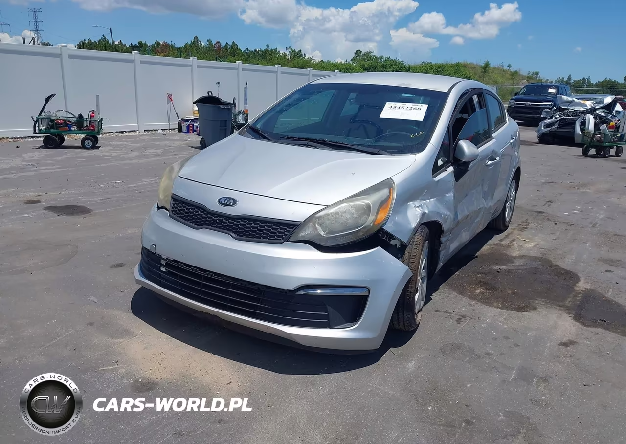 2016 Kia Rio Lx VIN:KNADM4A37G6663916 - 2