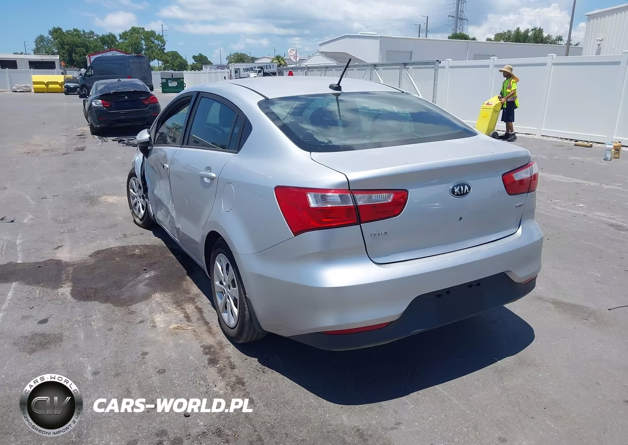 2016 Kia Rio Lx VIN:KNADM4A37G6663916 - 3