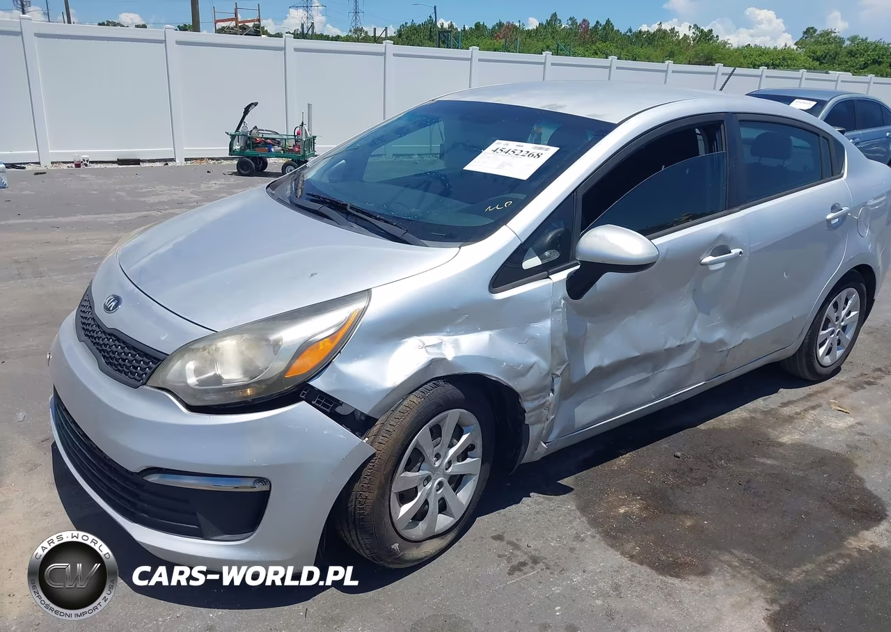 2016 Kia Rio Lx VIN:KNADM4A37G6663916 - 6