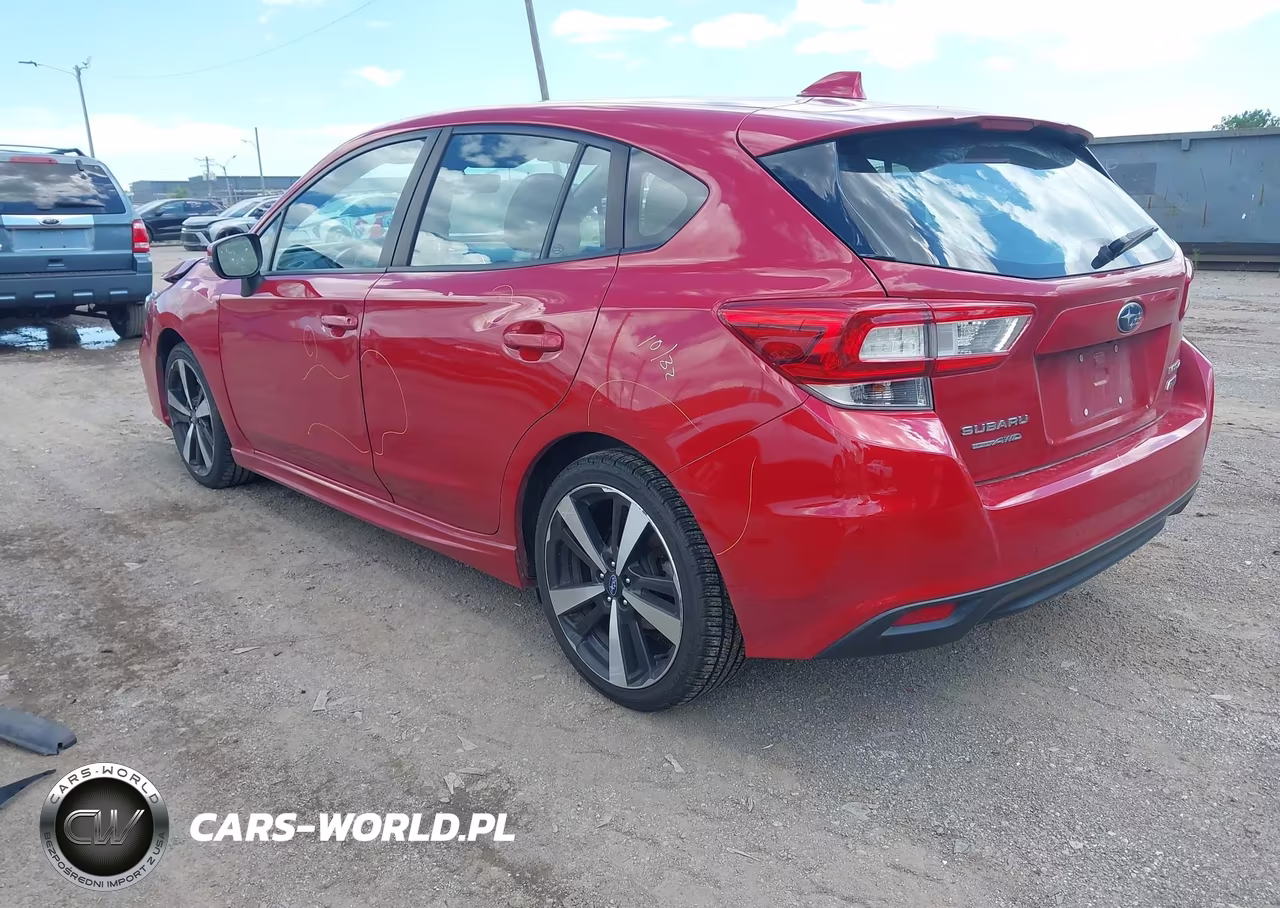 2019 Subaru Impreza 2.0I Sport VIN:4S3GTAJ66K3714666 - 3