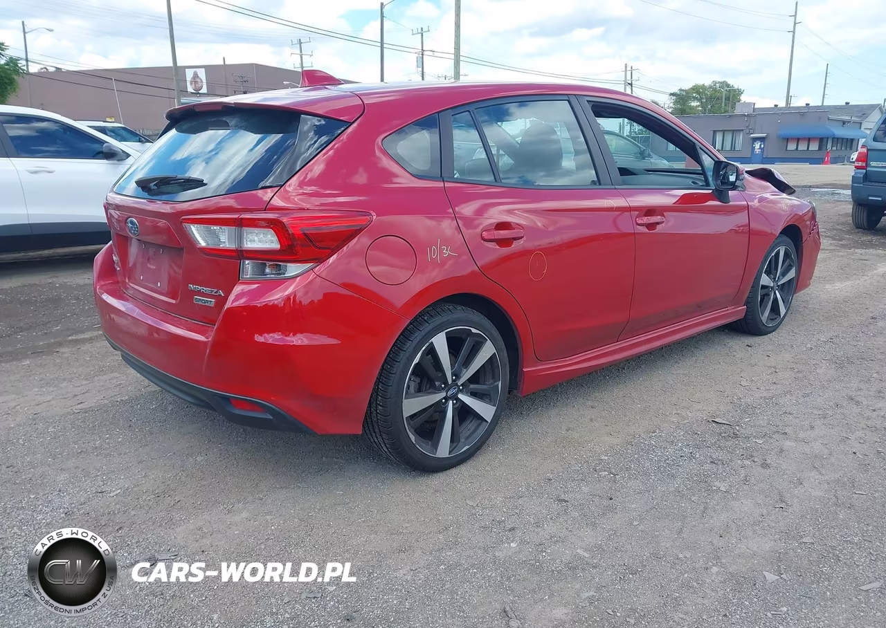 2019 Subaru Impreza 2.0I Sport VIN:4S3GTAJ66K3714666 - 4