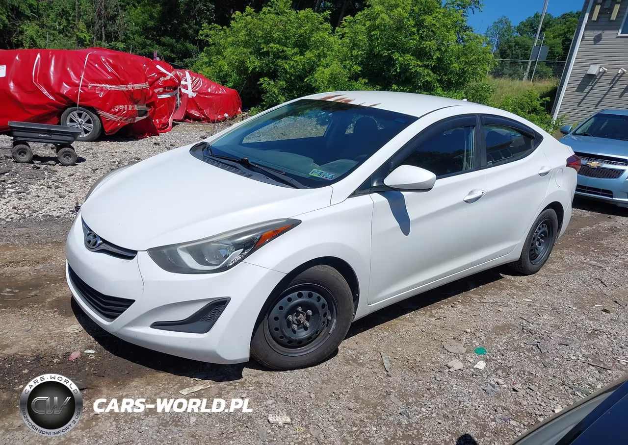 2016 Hyundai Elantra Se VIN:5NPDH4AEXGH746528 - 2
