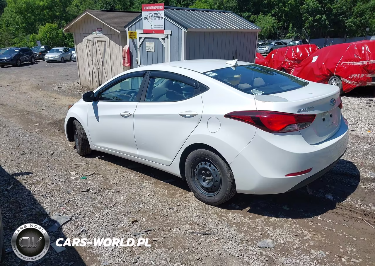 2016 Hyundai Elantra Se VIN:5NPDH4AEXGH746528 - 3