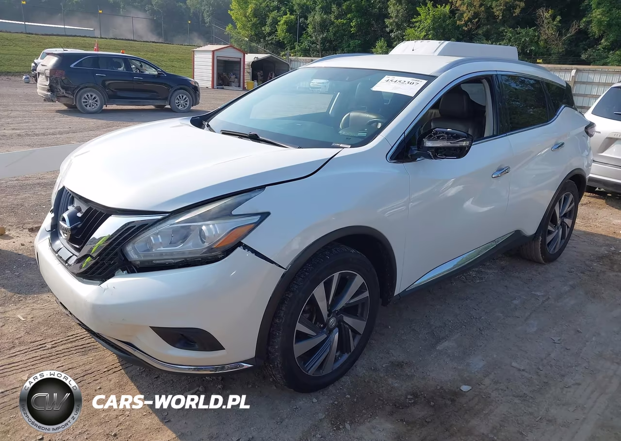 2015 Nissan Murano Platinum VIN:5N1AZ2MG0FN206603 - 2