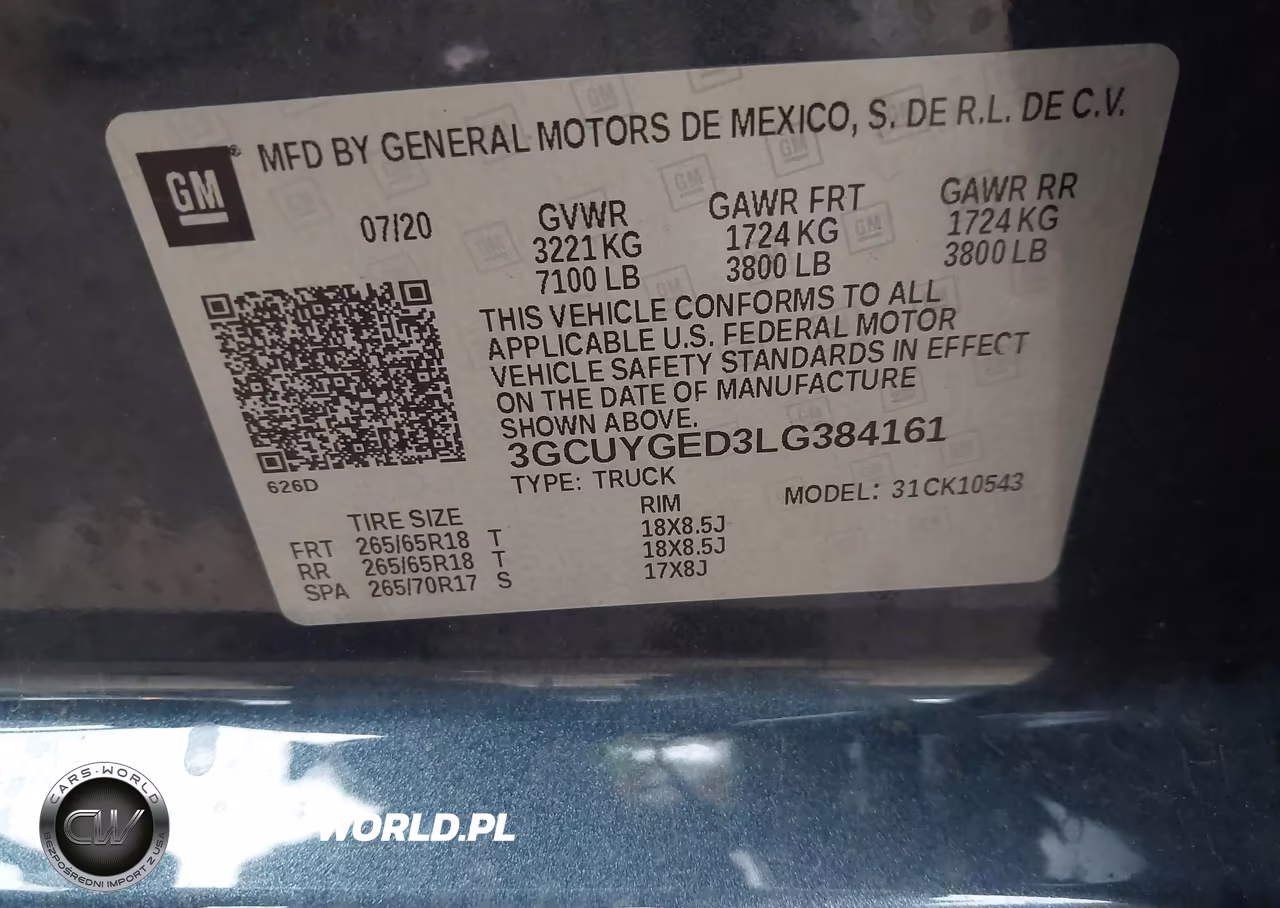 2020 Chevrolet Silverado 1500 4Wd Short Bed Ltz VIN:3GCUYGED3LG384161 - 9