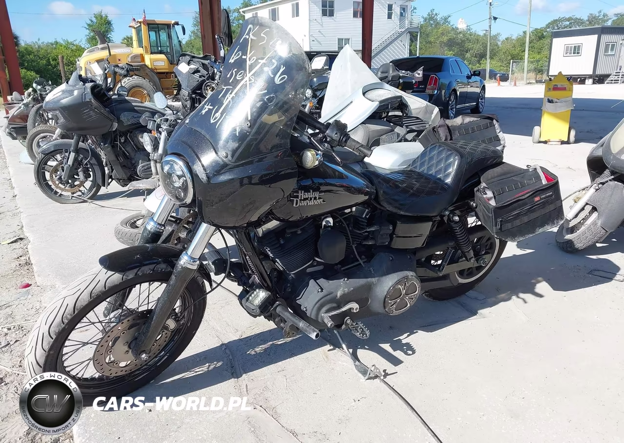 2015 Harley-Davidson Fxdb Dyna Street Bob VIN:1HD1GXM11FC323376 - 2