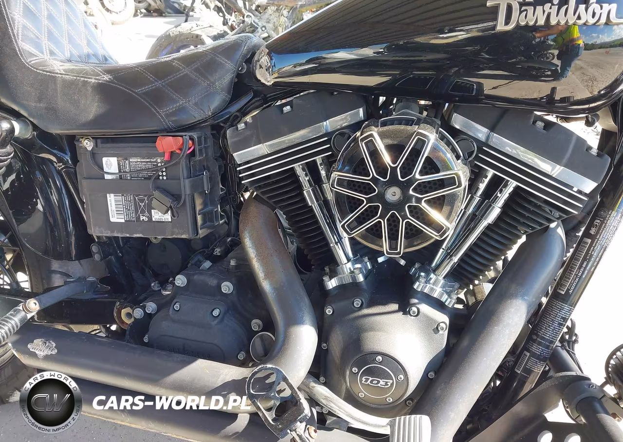 2015 Harley-Davidson Fxdb Dyna Street Bob VIN:1HD1GXM11FC323376 - 8