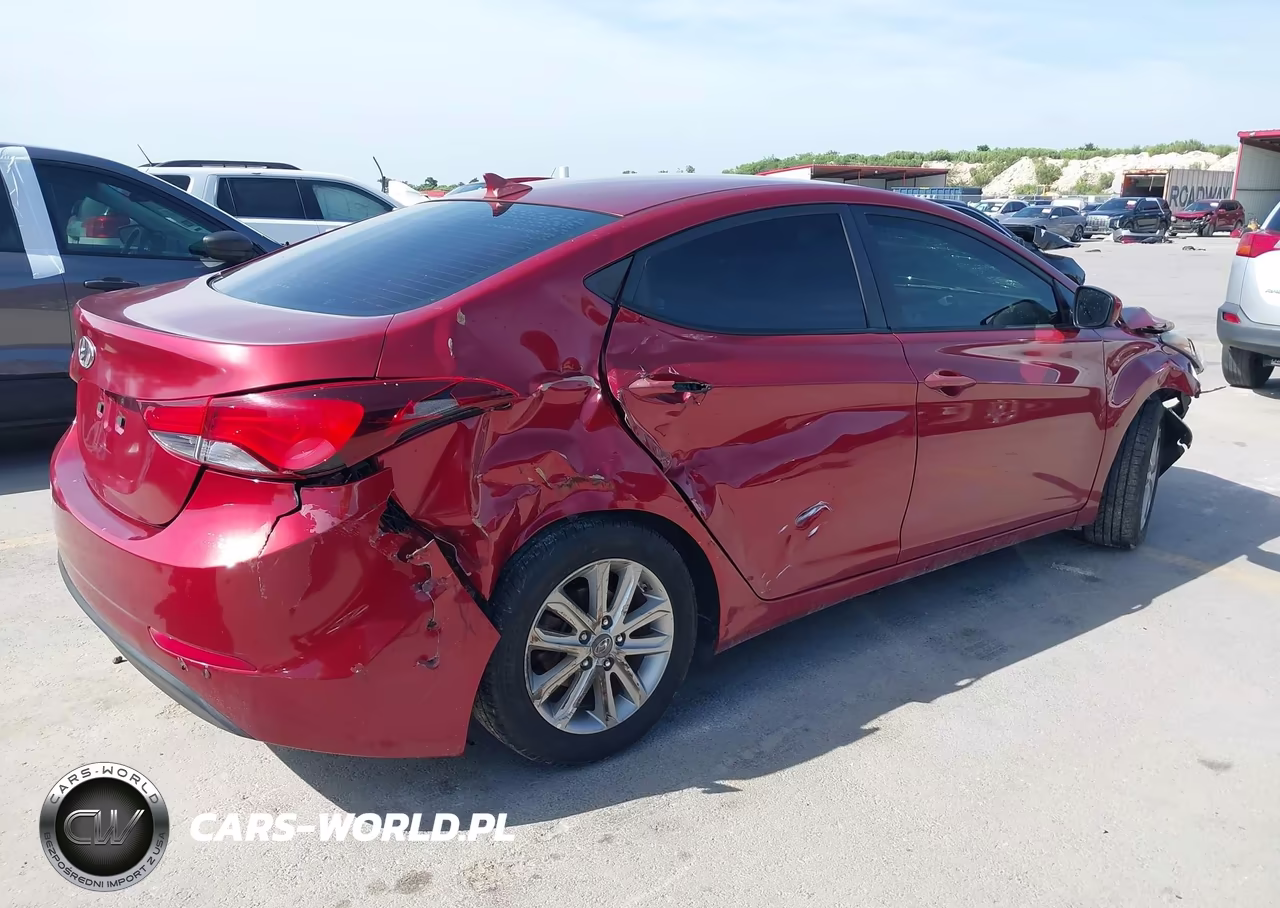 2015 Hyundai Elantra Se VIN:5NPDH4AE9FH552703 - 4