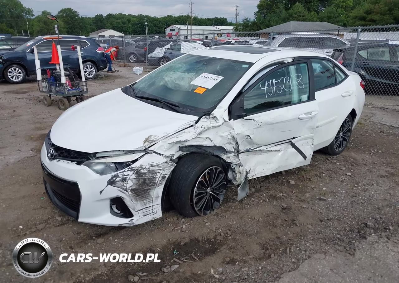 2015 Toyota Corolla S Plus VIN:5YFBURHE6FP190094 - 2