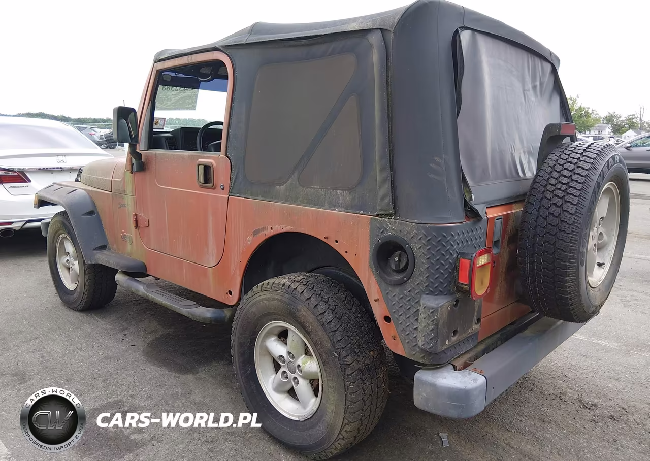 2001 Jeep Wrangler Sport VIN:1J4FA49S61P316928 - 3