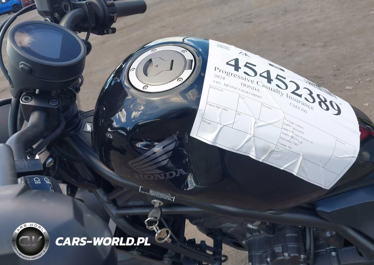 2024 Honda Cmx300 VIN:MLHNC5305R5700907 - 14