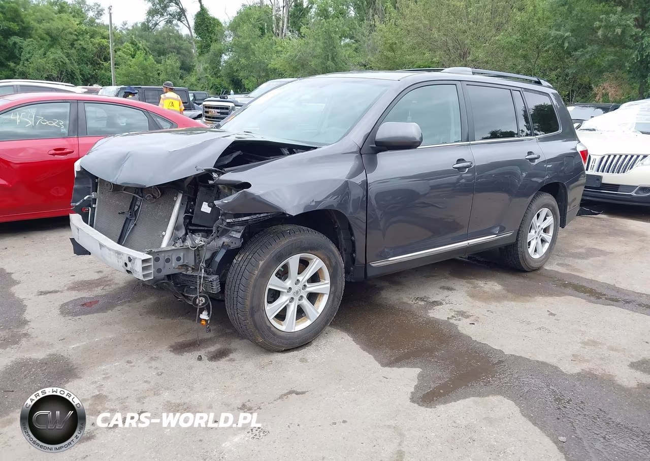 2013 Toyota Highlander Se V6 VIN:5TDBK3EH0DS211852 - 2