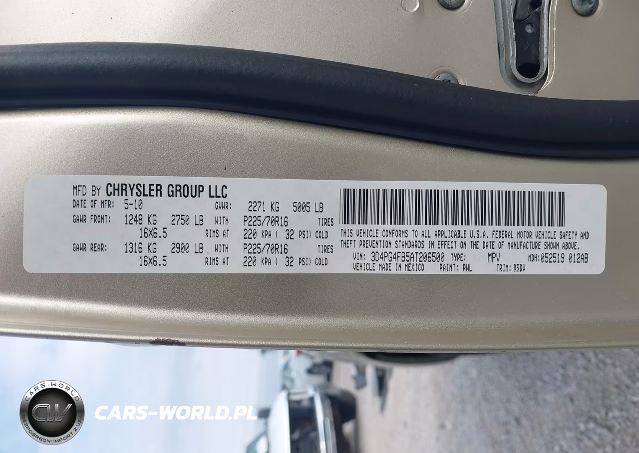 2010 Dodge Journey Se VIN:3D4PG4FB5AT206500 - 9