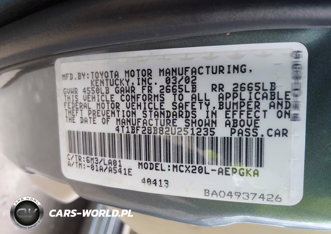 2002 Toyota Avalon Xls VIN:4T1BF28B82U251235 - 9
