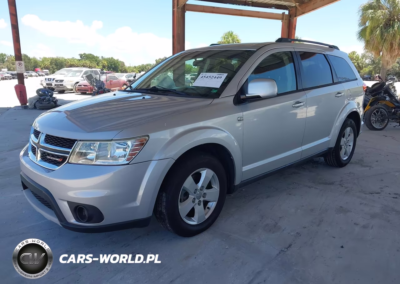 2012 Dodge Journey Sxt VIN:3C4PDCBG0CT393911 - 2