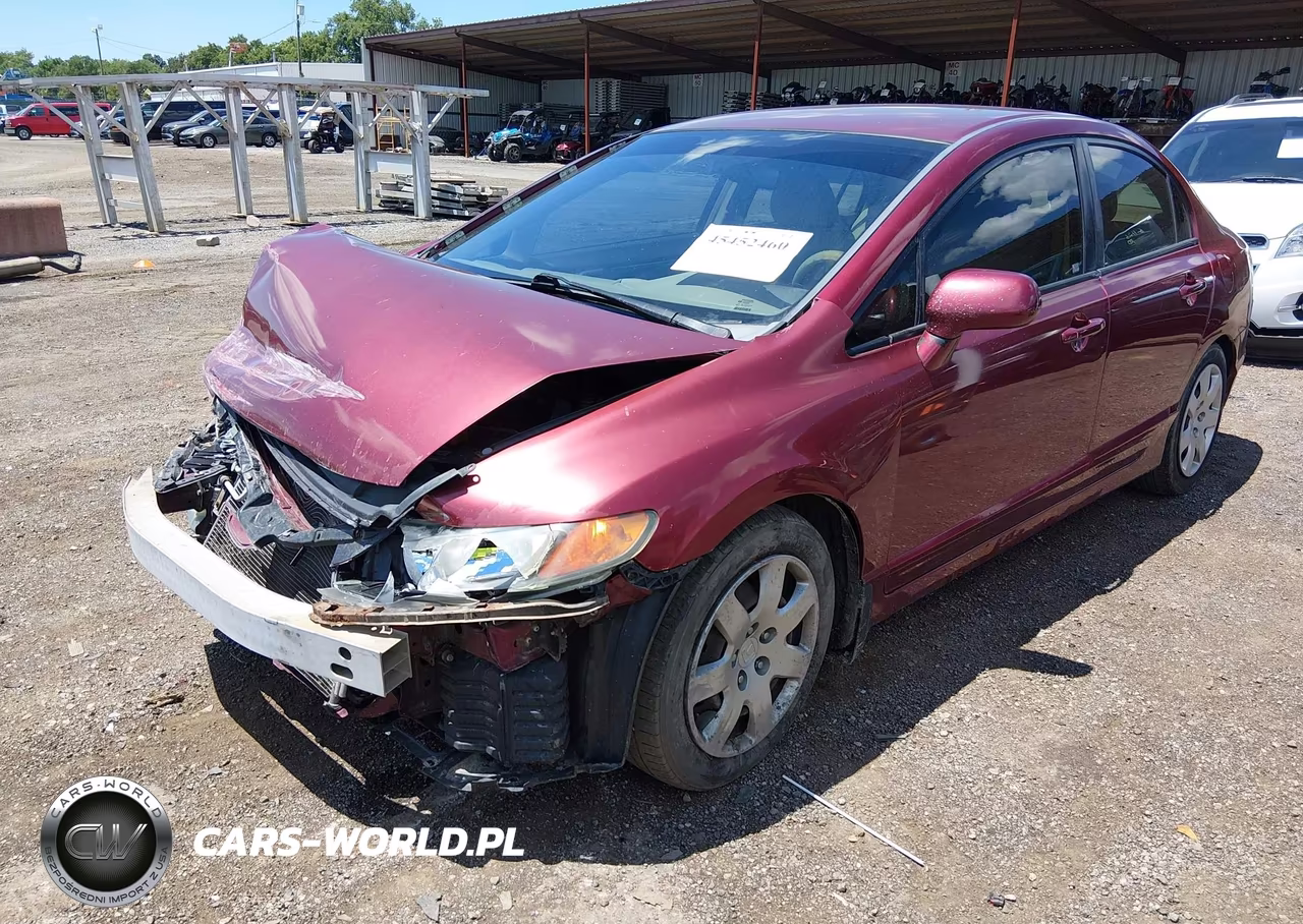 2008 Honda Civic Lx VIN:1HGFA165X8L108587 - 2