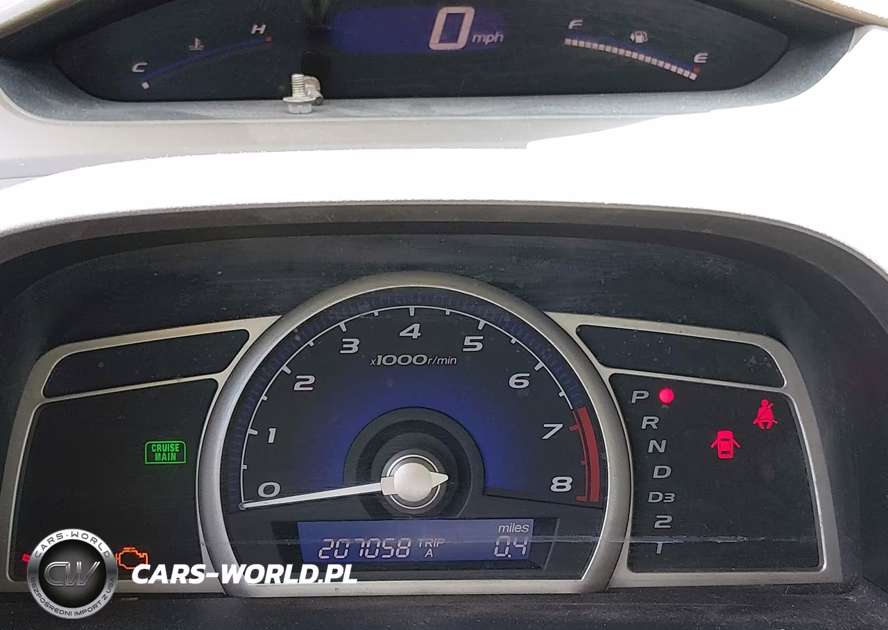 2008 Honda Civic Lx VIN:1HGFA165X8L108587 - 7