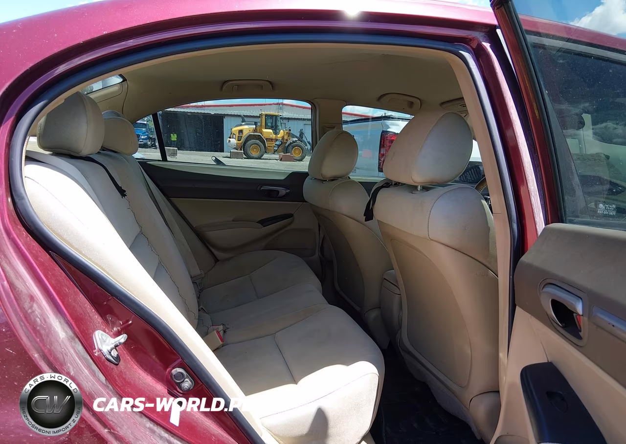2008 Honda Civic Lx VIN:1HGFA165X8L108587 - 8