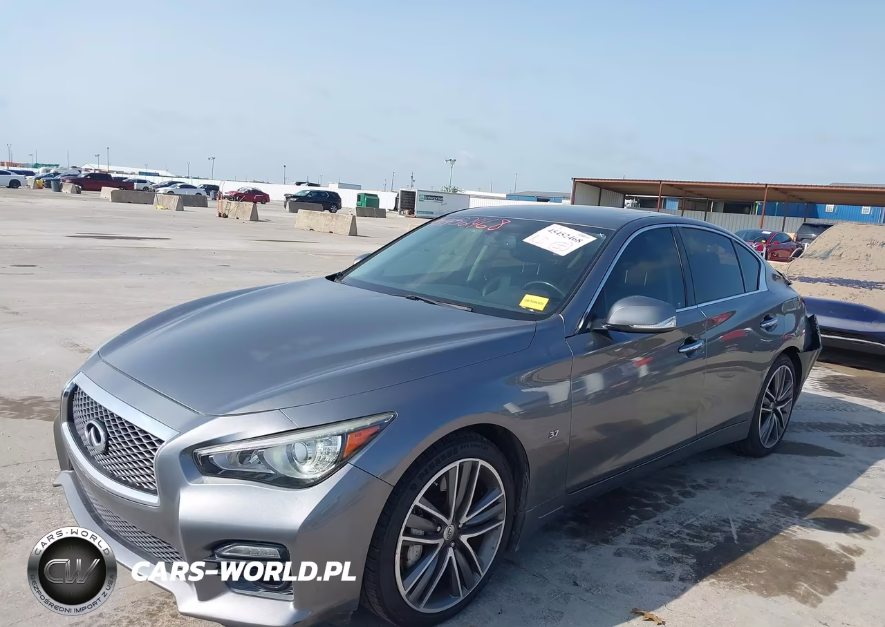 2015 Infiniti Q50 Sport VIN:JN1BV7AP7FM347439 - 2