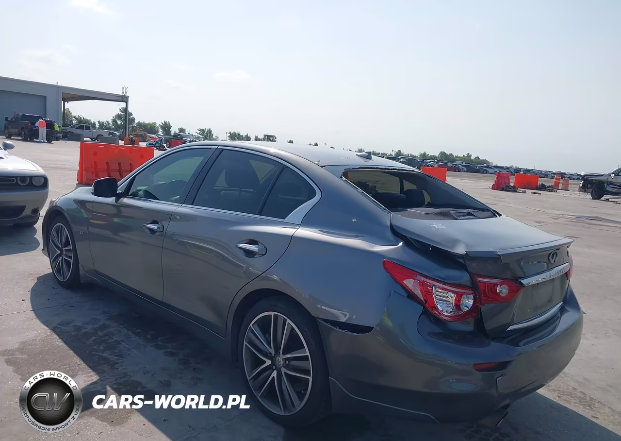 2015 Infiniti Q50 Sport VIN:JN1BV7AP7FM347439 - 3