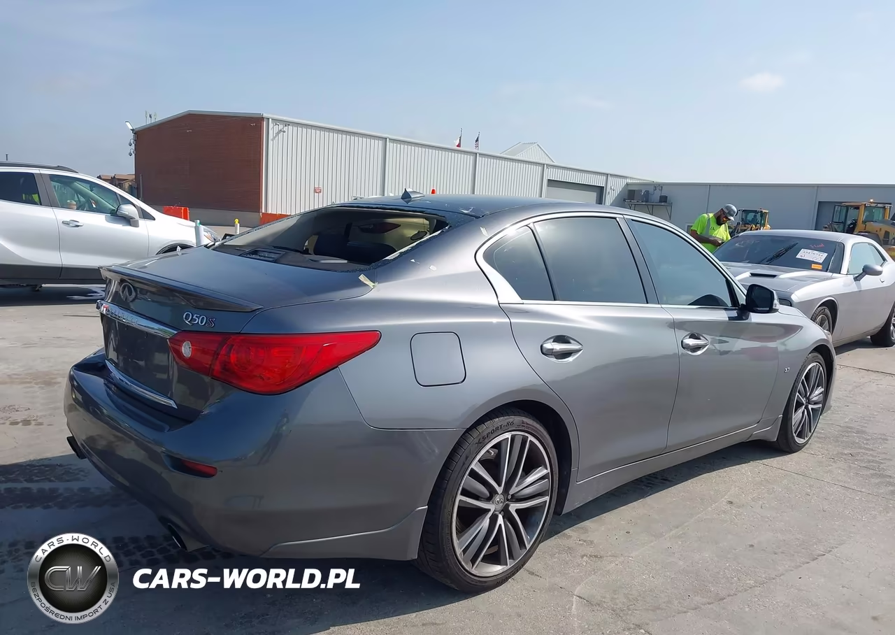 2015 Infiniti Q50 Sport VIN:JN1BV7AP7FM347439 - 4