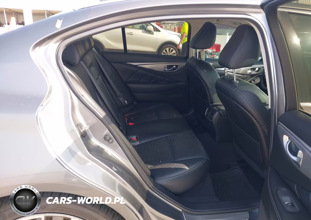 2015 Infiniti Q50 Sport VIN:JN1BV7AP7FM347439 - 8