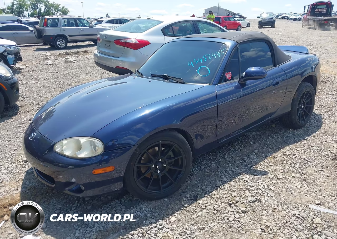 2003 Mazda Mx-5 Miata Cloth-Ls-Se-Shinsen VIN:JM1NB353330311771 - 2