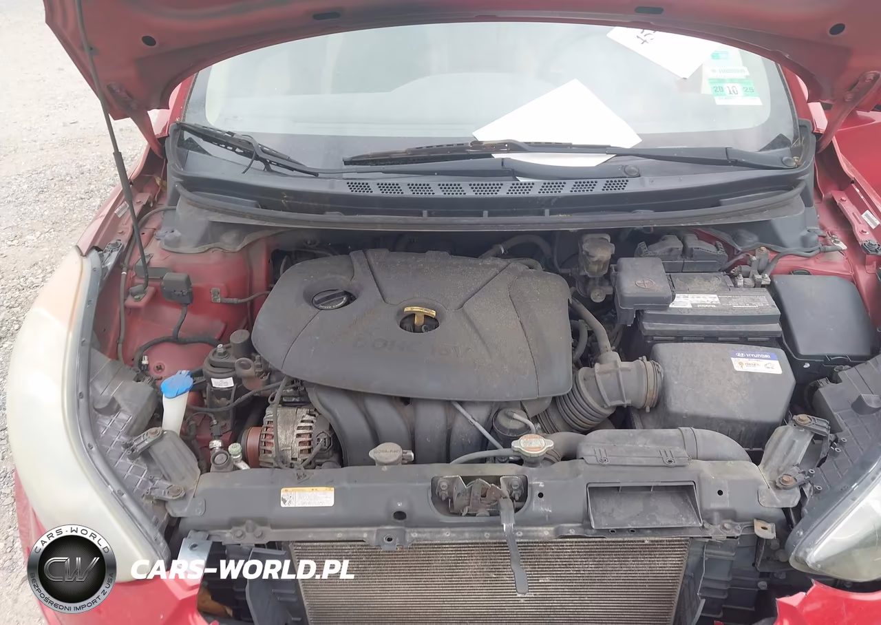 2011 Hyundai Elantra Gls (Ulsan Plant) VIN:KMHDH4AE9BU127008 - 10