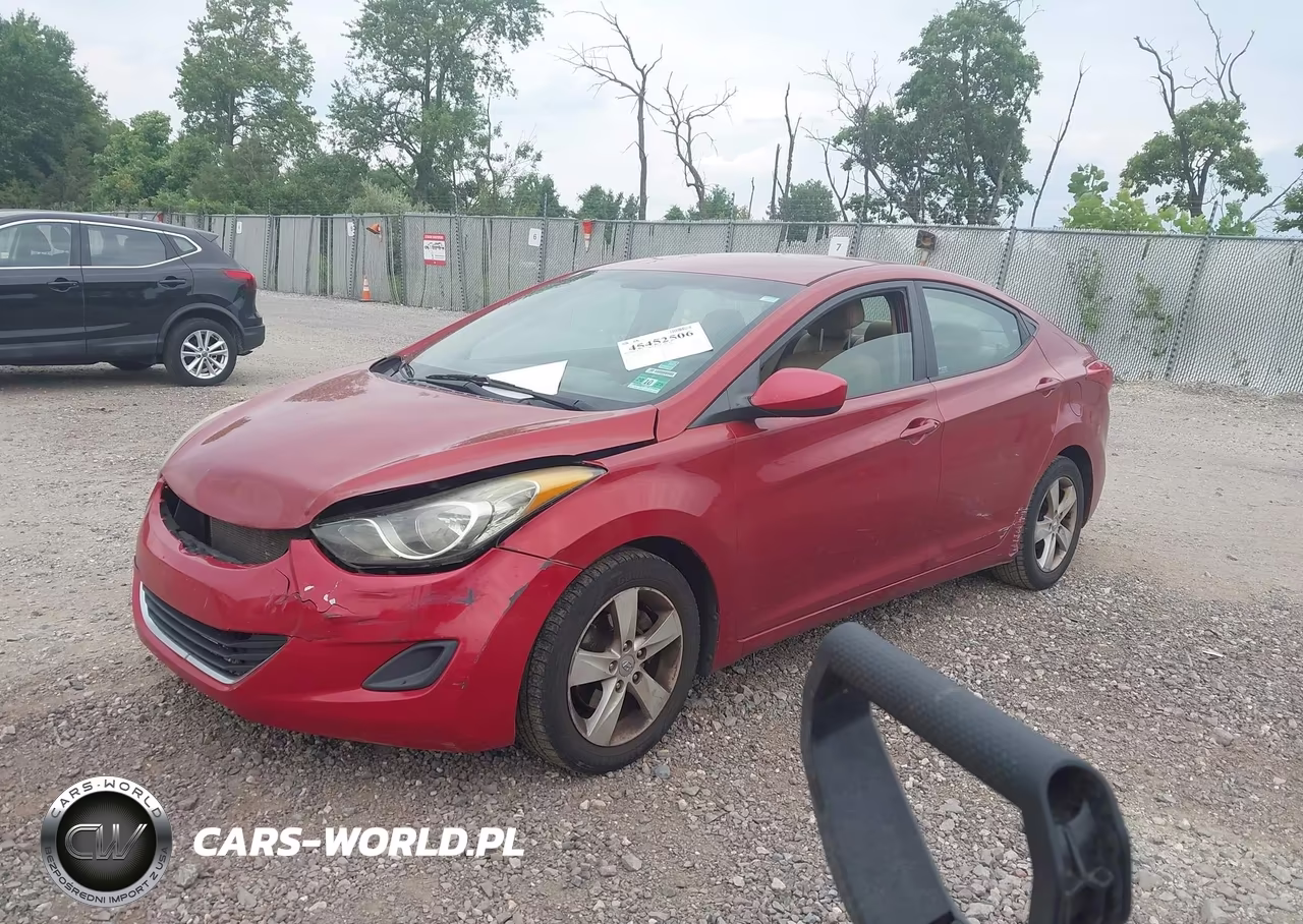 2011 Hyundai Elantra Gls (Ulsan Plant) VIN:KMHDH4AE9BU127008 - 2