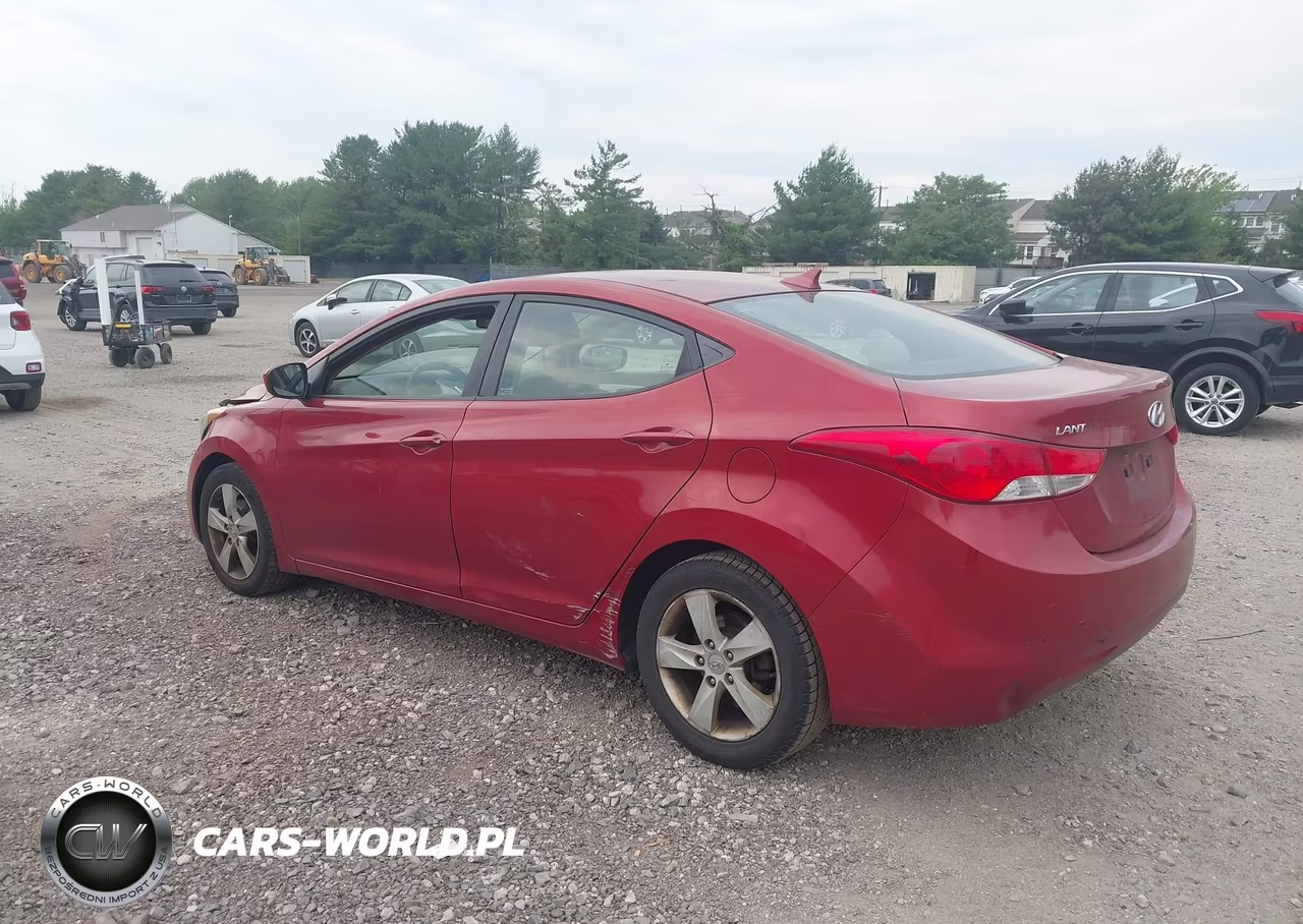 2011 Hyundai Elantra Gls (Ulsan Plant) VIN:KMHDH4AE9BU127008 - 3