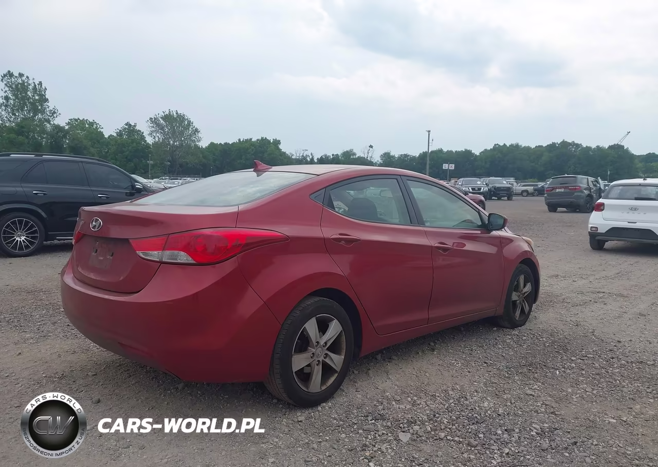2011 Hyundai Elantra Gls (Ulsan Plant) VIN:KMHDH4AE9BU127008 - 4