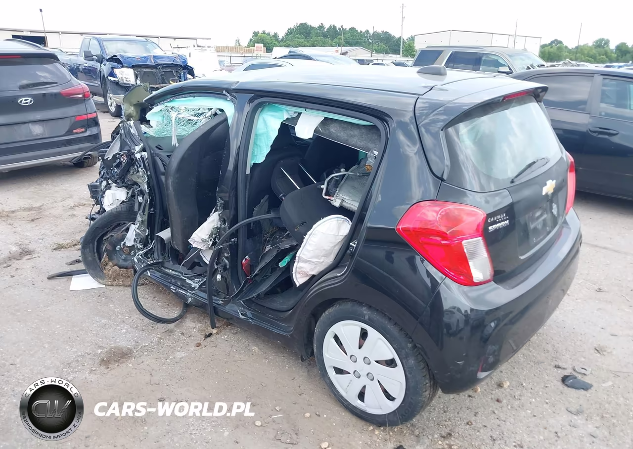 2018 Chevrolet Spark Ls Cvt VIN:KL8CB6SA0JC451387 - 3