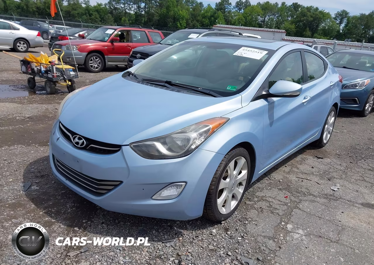 2011 Hyundai Elantra Limited (Ulsan Plant) VIN:KMHDH4AE6BU098664 - 2