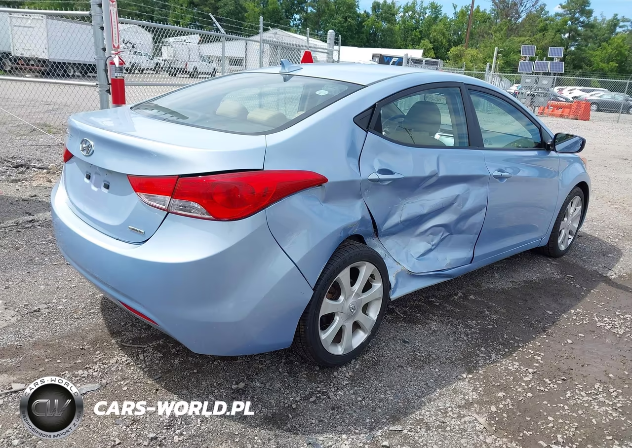 2011 Hyundai Elantra Limited (Ulsan Plant) VIN:KMHDH4AE6BU098664 - 4