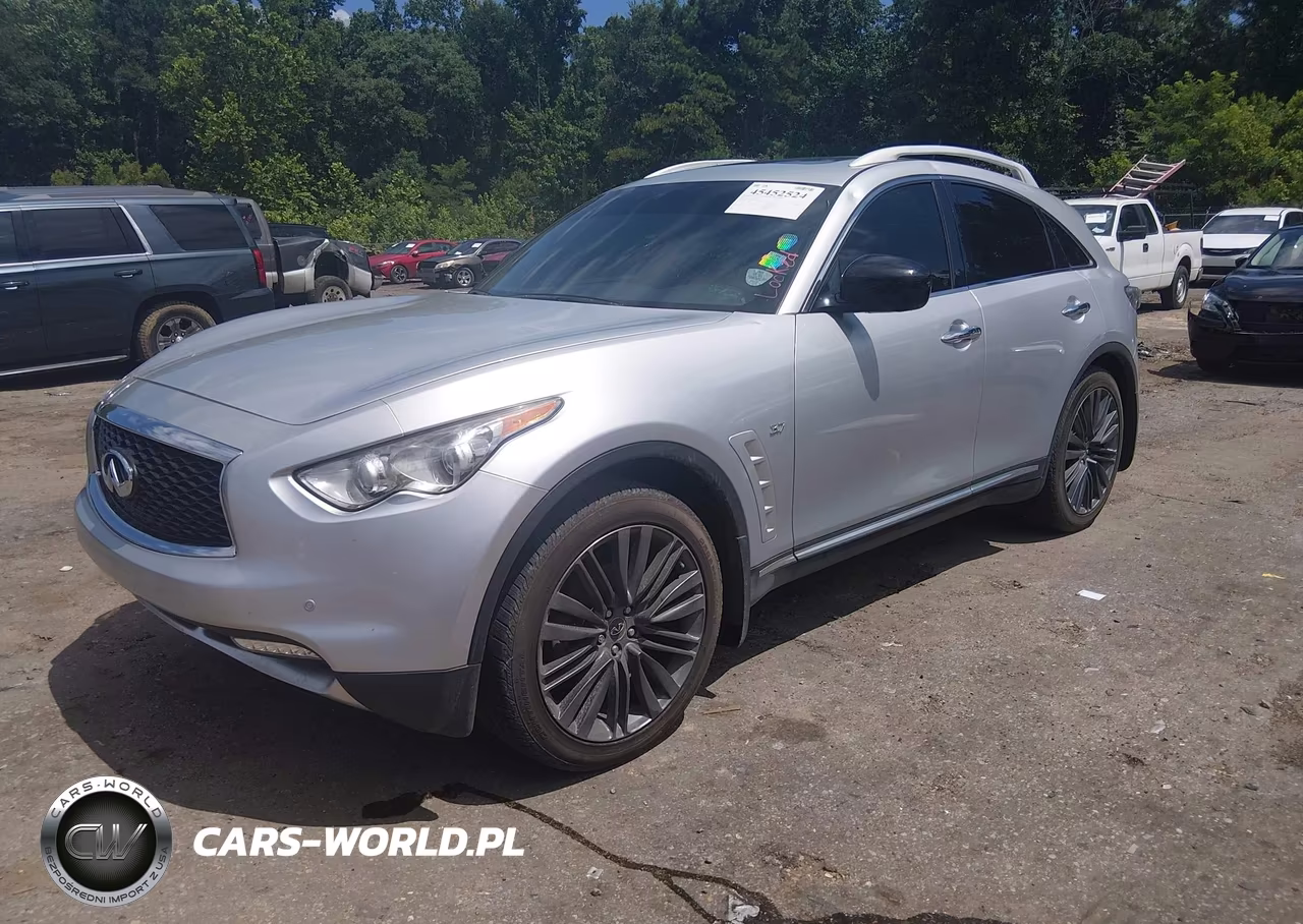 2017 Infiniti Qx70 VIN:JN8CS1MU6HM143327 - 2