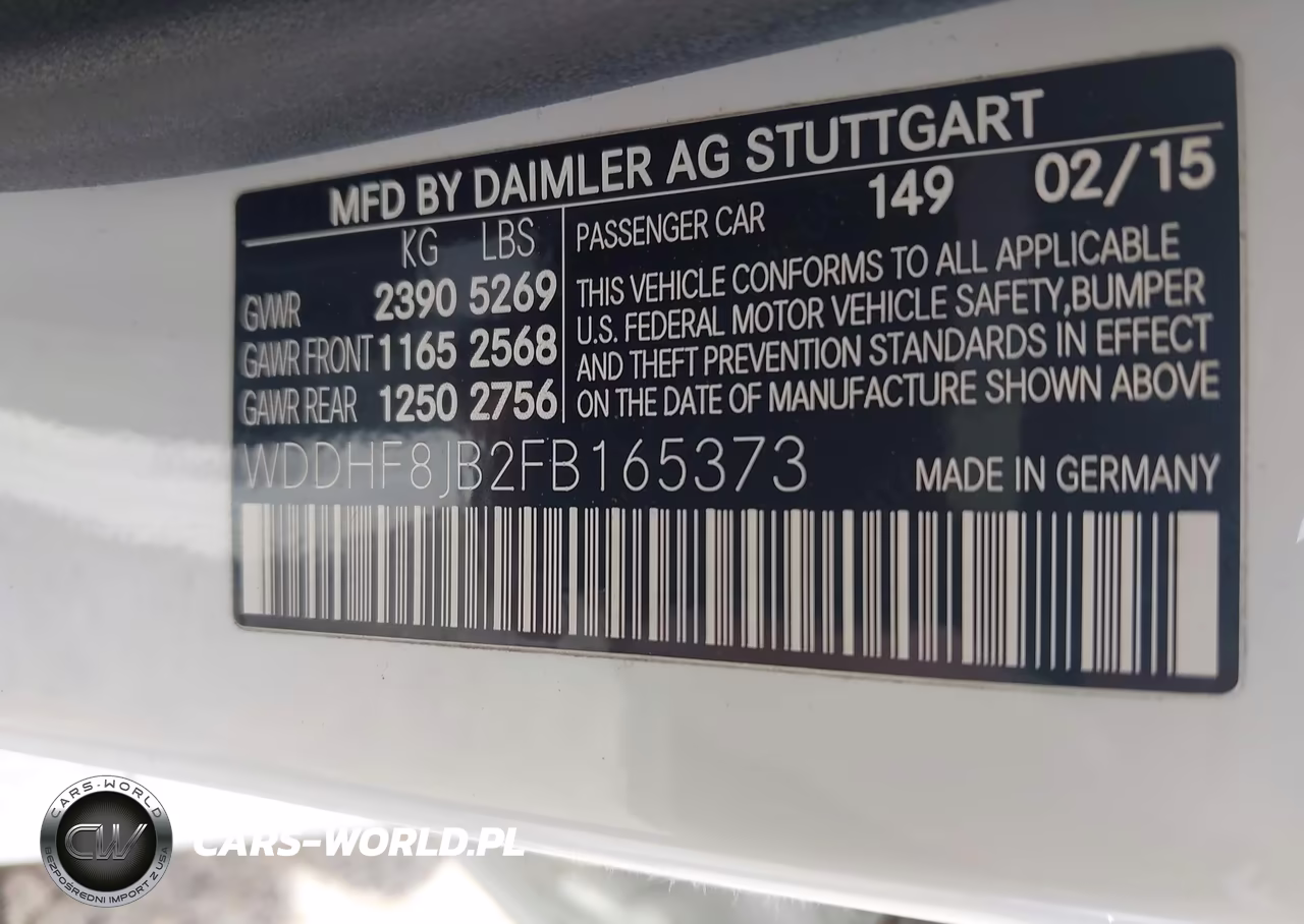 2015 Mercedes-Benz E 350 4Matic VIN:WDDHF8JB2FB165373 - 9