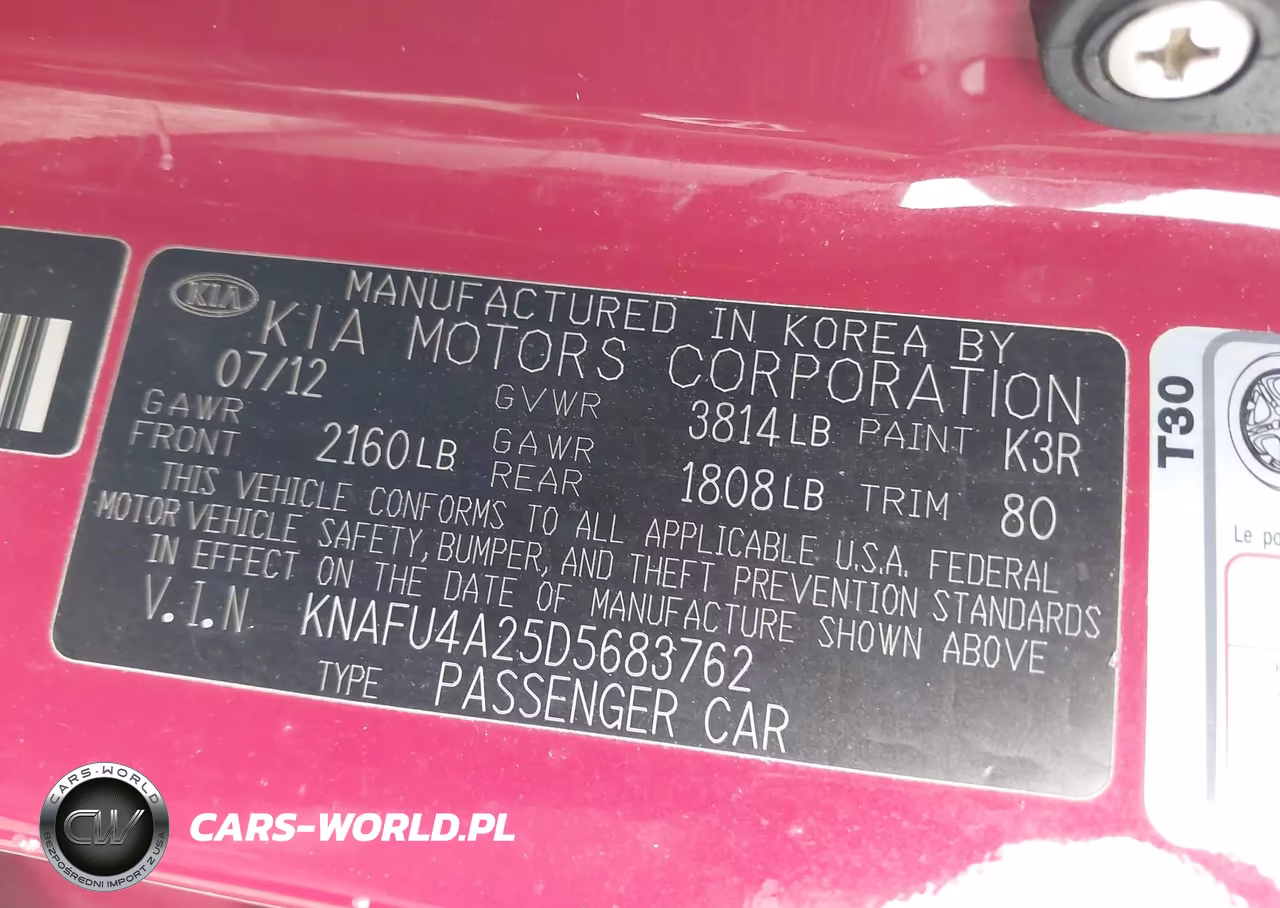 2013 Kia Forte Ex VIN:KNAFU4A25D5683762 - 9