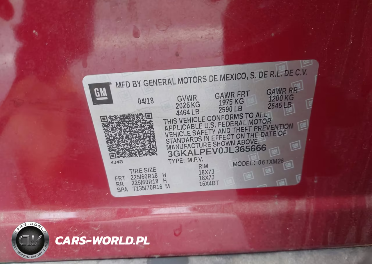 2018 GMC Terrain Slt VIN:3GKALPEV0JL365666 - 9