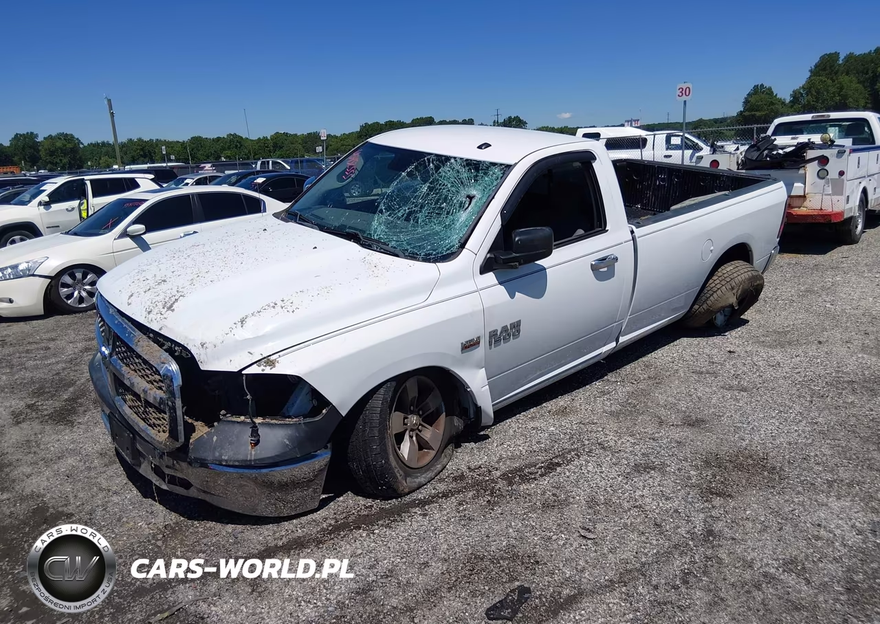 2018 Ram 1500 Tradesman 4X2 8' Box VIN:3C6JR6DT4JG185952 - 2