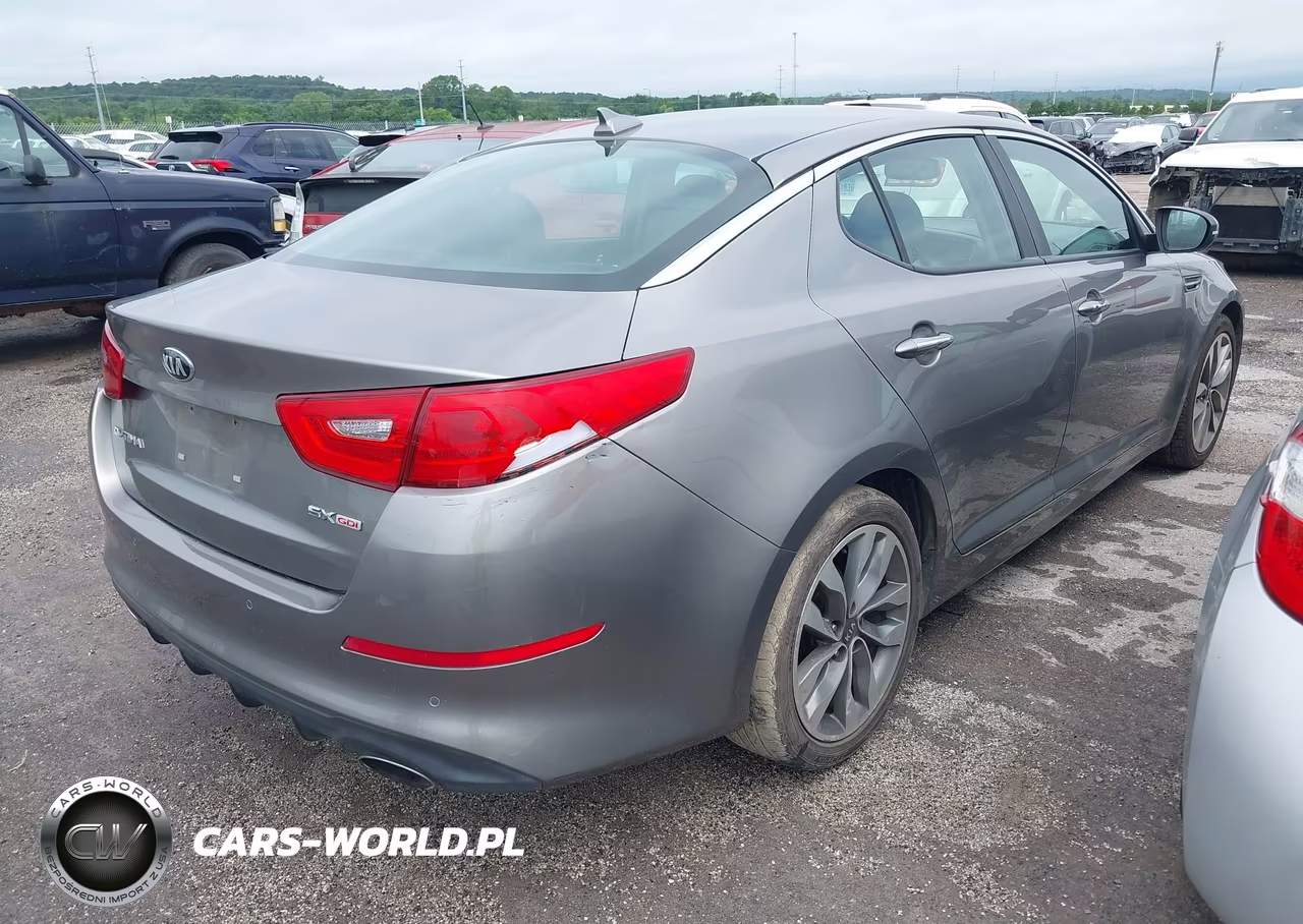 2014 Kia Optima Sx VIN:5XXGR4A74EG323707 - 4