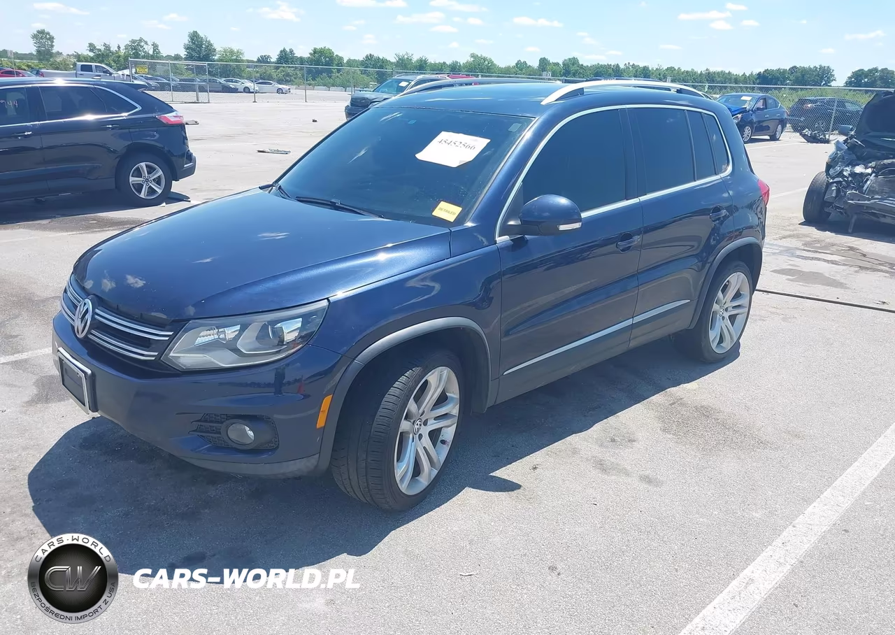 2013 Volkswagen Tiguan Sel VIN:WVGBV3AXXDW584347 - 2