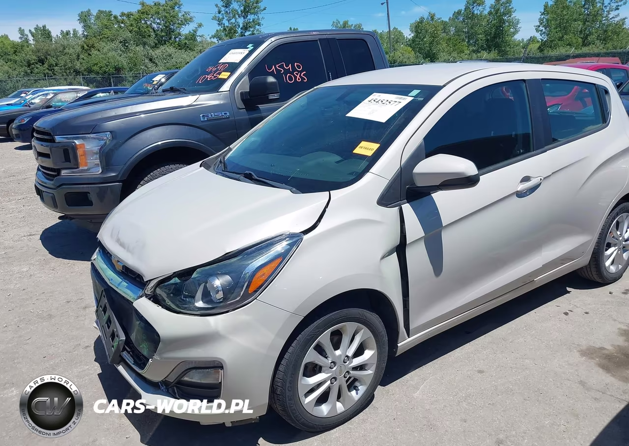 2019 Chevrolet Spark 1Lt Cvt VIN:KL8CD6SA2KC738323 - 2